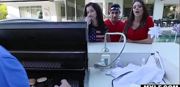  Hot busty milf joins step-son for threesome ( Ariella Ferrera,Jennifer Jacobs ) porn-video xnxx
